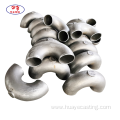 Precision cast heat resistant wear resistant tube bendings